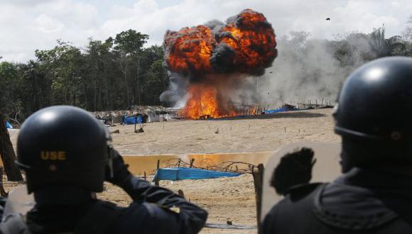 Grupo especial PNP combatirá minería y tala ilegal