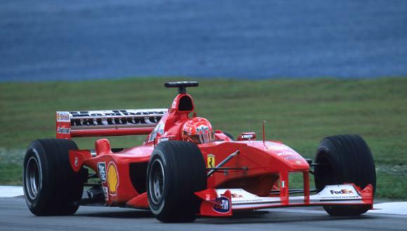 Sale a la venta el Ferrari de Michael Schumacher
