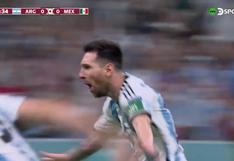 Lionel Messi anotó un golazo: así fue el 1-0 del Argentina vs. México en el Mundial | VIDEO