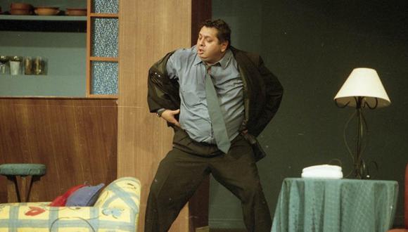 Ricky Tosso en una emisión de "Teatro desde el teatro", en 2002. (Foto: Archivo de El Comercio)