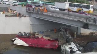 Chosica-Lima: MML cierra un carril de la autopista Ramiro Prialé por accidente vehicular