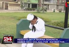 Marina de Guerra: Recluta acusa a instructor de violarla (VIDEO)