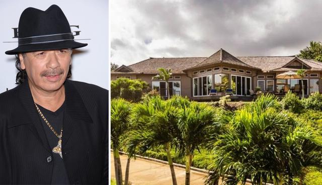 Esta casa se ubica en medio de una exuberante vegetación. Carlos Santana la compró por  US$ 2.7 millones. (Foto: Realtor)