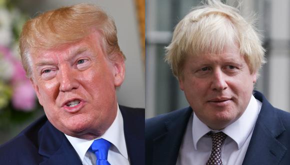 Según experto, Johnson y Trump tienen personalidades similares y comparten un desdén por la ideología. "Ninguno de ellos se preocupa tanto de los asuntos como se preocupan por ellos mismos", afirma. (Foto: AFP)