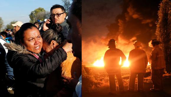 México: La reportera que contó cómo fue la explosión del ducto de Pemex. (Reuters / AFP)