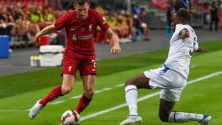 Liverpool vs. Crystal Palace: resumen del partido amistoso