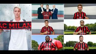 Milan se renueva con ocho fichajes que costaron en total 174 millones de euros