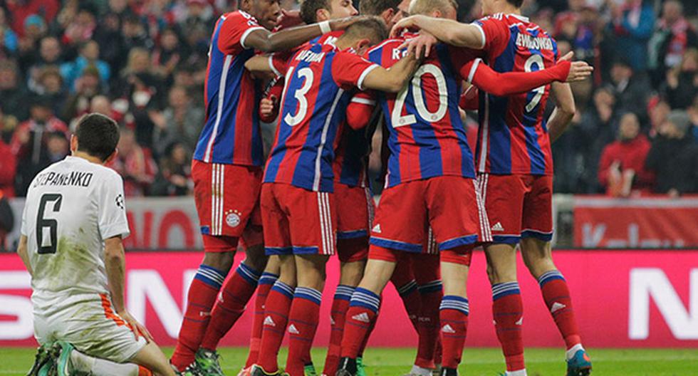 Bayern Munich eliminó al Shakhtar Donetsk de la Liga de Campeones. (Foto: Getty Images)