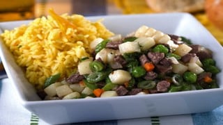 Guisito de carne y verduras 