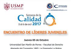 USMP Y PUCP invitan a formar parte de la Semana de la Calidad 2017