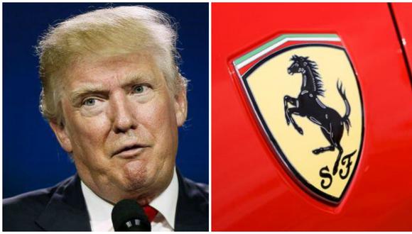 Ferrari de Donald Trump decepciona en una subasta en Florida