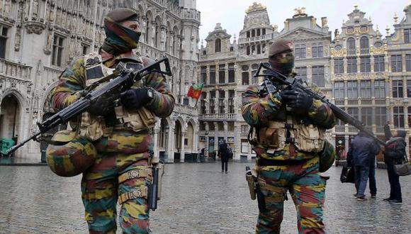 B&eacute;lgica, y otras capitales de Europa, se encuentra ante el temor a un ataque terrorista en A&ntilde;o Nuevo. (AP Photo/Michael Probst).
