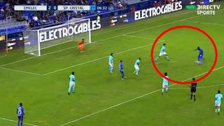 Sporting Cristal vs. Emelec: Brayan Angulo marcó el 3-0 tras gran jugada colectiva | VIDEO