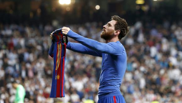 En el 2017 así celebró su gol en el Bernabéu. (Foto: EFE)