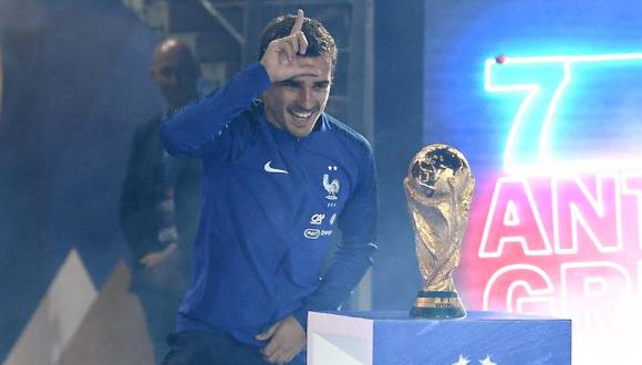 Antoine Griezmann se proclamó campeón del Mundial Rusia 2018 con Francia. (Foto: AFP)