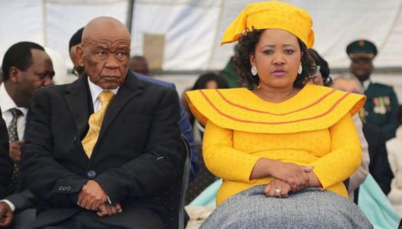 El primer ministro de Lesoto y su segunda esposa están involucrados en un caso digno de una novela policial. (Foto: AFP)