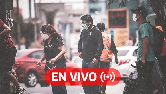 Coronavirus Perú EN VIVO | Últimas noticias, cifras oficiales del Minsa y datos sobre el avance de la pandemia en el país. (Foto: Diseño El Comercio)
