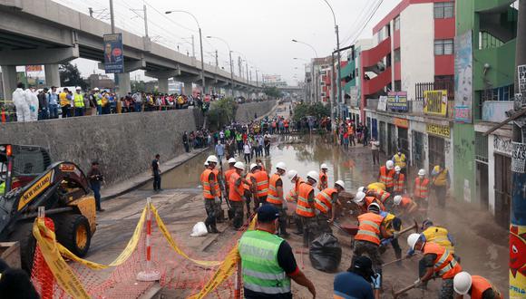 Contraloría identifica anomalías en tramos de tuberías reubicadas por interferencias con el Metro de Lima(Foto: Referencial/Andina)