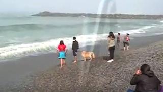 Miraflores: personas acuden a playa Makaha, pese a prohibición que rige desde hoy | VIDEO