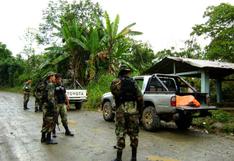 Junín: FF.AA. capturan a presuntos mochileros del narcotráfico