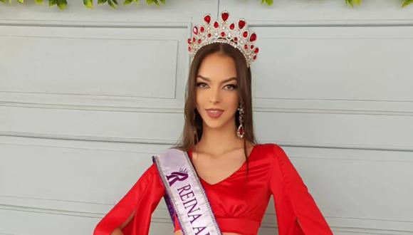 Flavia López fue la ganadora del certamen Reina Adolescente Perú 2022. (Foto. @perureynas).