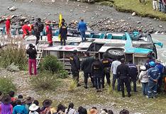 Cusco: Identifican a las 22 víctimas de accidente de bus de Civa