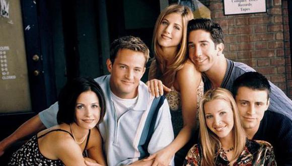 Monica, Chandler, Rachel, Ros, Joey y Phoebe de "Friends". (Foto: Difusión)