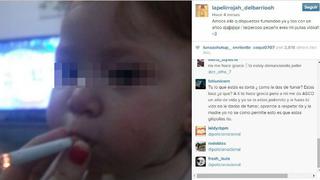 Mujer sube polémica foto de hija de un año fumando a Instagram