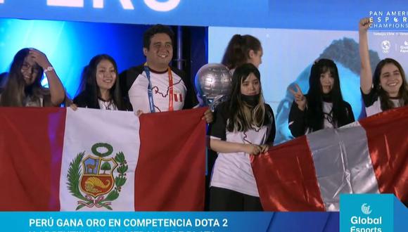 Equipo peruano femenino de Dota 2 alcanzó el oro panamericano en Santiago 2023 | Foto: Infamous Gaming