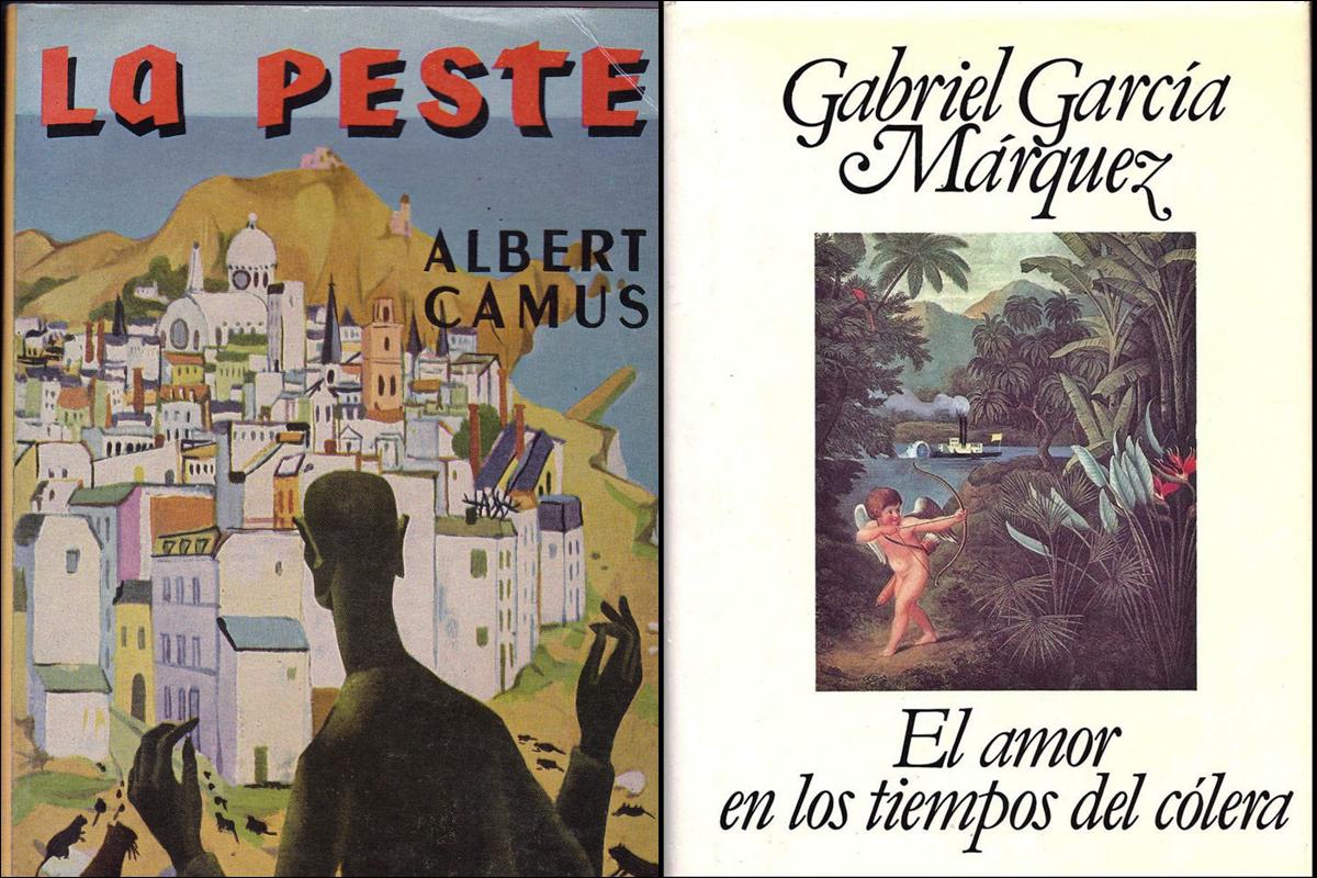 Grandes escritores como Albert Camus y Gabriel García Márquez  escribieron sobre pandemias en sus novelas.