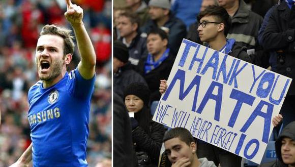 Mata y su adiós al Chelsea: “Gracias... han sido increíbles”