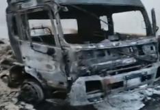 Huaral: camión cisterna se incendia en el Serpentín de Pasamayo y provoca fuerte tráfico vehicular