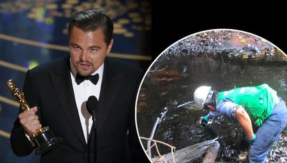Leonardo DiCaprio tuiteó sobre derrame de petróleo en Perú