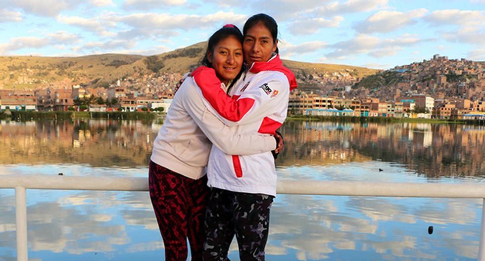 Wilma Arizapana, una gran atleta peruana y una orgullosa madre (Foto: IPD)