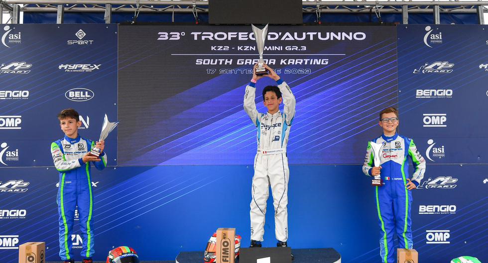 Mariano Lopez si laurea campione italiano di kart |  Sport totale