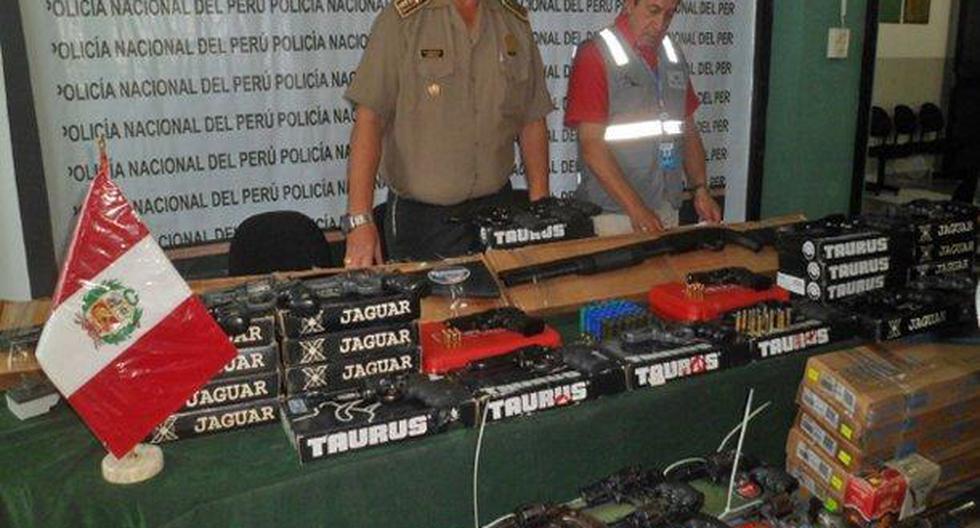 Fueron intervenidas 43 empresas de vigilancia y 13 tiendas de venta de armas. (Foto: Andina)