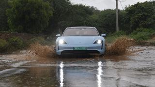 Un Porsche Taycan recorrió una compleja ruta de cuatro mil kilómetros en la India