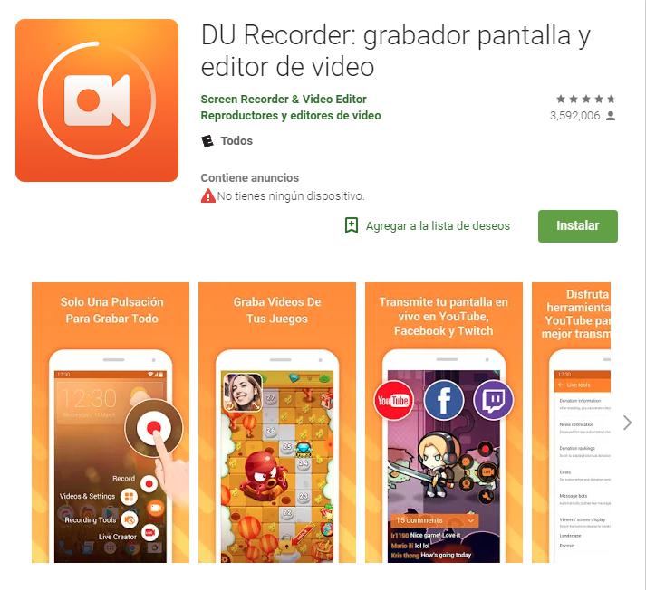 Du Recorder. (Foto: Play Store)