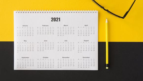 Conoce qué feriados restan en el 2021. (Foto: Freepik)