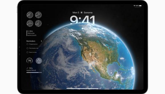 WWDC 2023: los iPad se parecerán más a los iPhone con las nuevas funciones de iPadOS 17. (Foto: Apple)