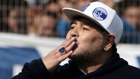 Diego Maradona cumplió 60 años de edad el 30 de octubre pasado. (Foto: AFP)