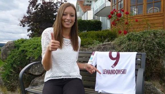 Anja Lewandowski, la goleadora que sigue los pasos de Robert