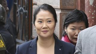 Keiko Fujimori se pronuncia tras retorno de su padre al penal de Barbadillo