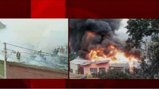 Rímac: ocho viviendas quedaron destruidas por incendio