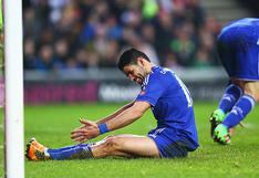 YouTube: Diego Costa se perdió un gol para Chelsea sólo y sin arquero