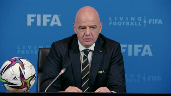 FIFA's first action against Russia, which threatens it with expulsion