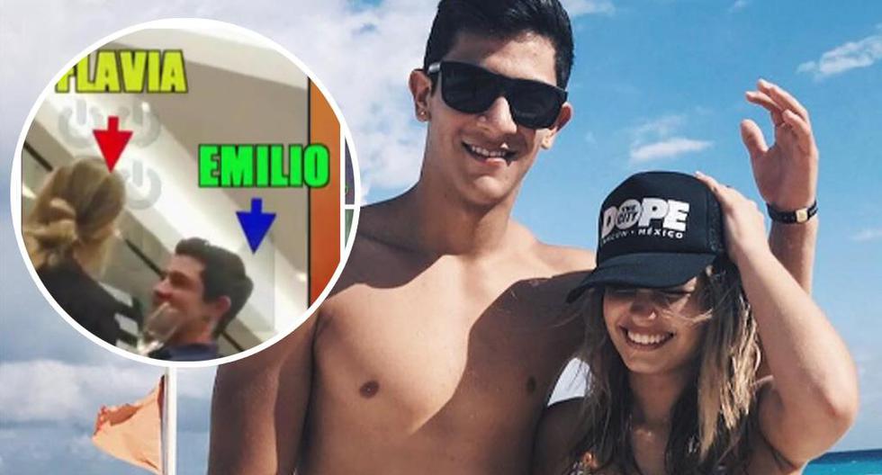 Flavia Laos es captada con su ex Emilio Jaime. (Foto: Instagram oficial / Captura Latina)