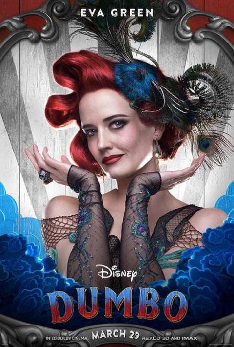 Eva Green interpreta a Colette Marchant en "Dumbo" (Foto: Disney)