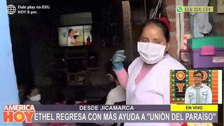Conoce a Alicia, la enfermera embarazada que cuida a su comunidad en Jicamarca