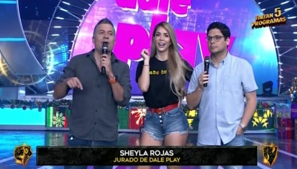 Así fue el regreso de Sheyla Rojas a "Esto es guerra". (Imagen: América TV)